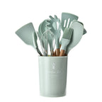 Conjunto de Utensílios de Cozinha de Silicone