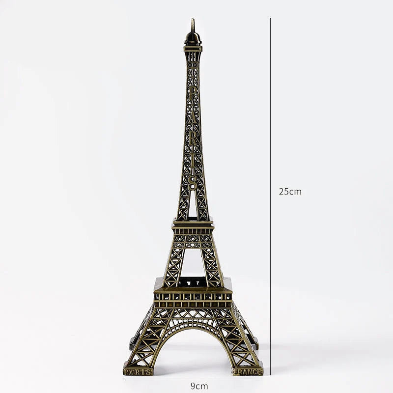 Conjunto de miniaturas de metal tema de monumentos