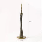 Conjunto de miniaturas de metal tema de monumentos