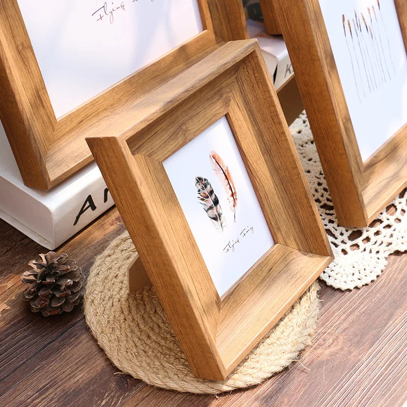 Porta-Retrato  Cor Madeira