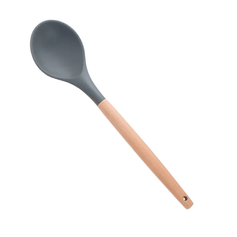Conjunto de Utensílios de Cozinha de Silicone