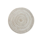 Estilo nórdico fio de algodão jantar placemat redondo ramie tecido copo esteira placa de isolamento térmico anti-queimadura antiderrapante coaster copo esteira