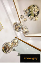 Lustre Longo Estilo "Céu Estrelado" Luxo
