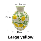 Vaso Limoni - Cerâmica Artesanal Limões Sicilianos