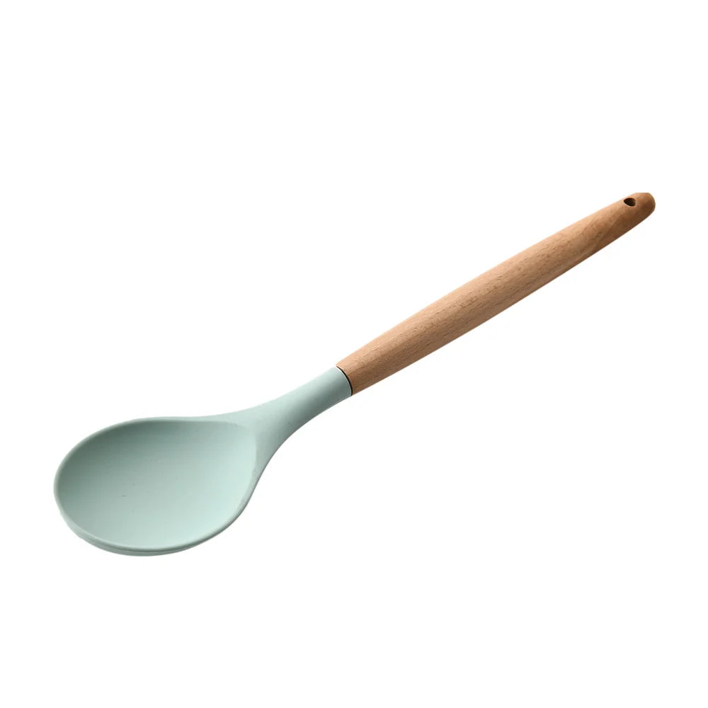 Conjunto de Utensílios de Cozinha de Silicone
