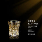 Taças de vinho de cristal de luxo