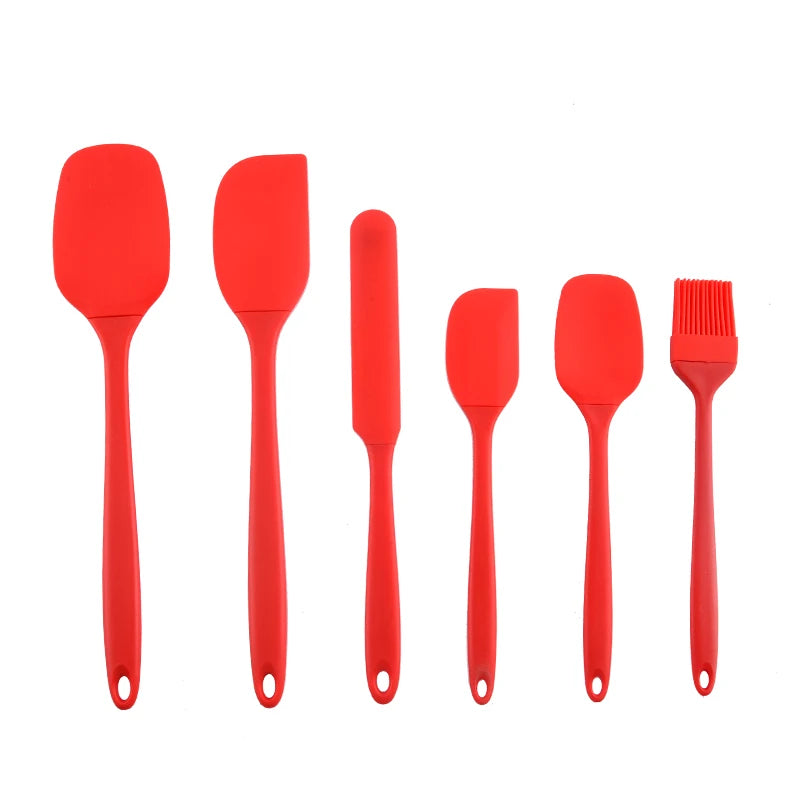 Conjunto de Utensílios de Silicone para Cozinha