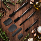 Conjunto de Utensílios de Silicone para Cozinha
