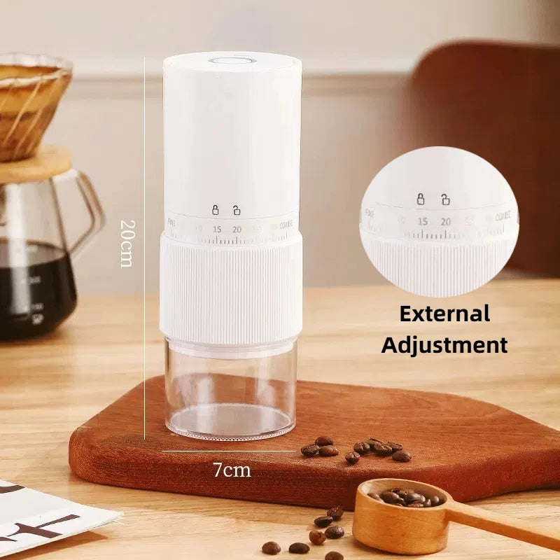 Novo Moedor de Café Elétrico Portátil