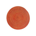 Estilo nórdico fio de algodão jantar placemat redondo ramie tecido copo esteira placa de isolamento térmico anti-queimadura antiderrapante coaster copo esteira