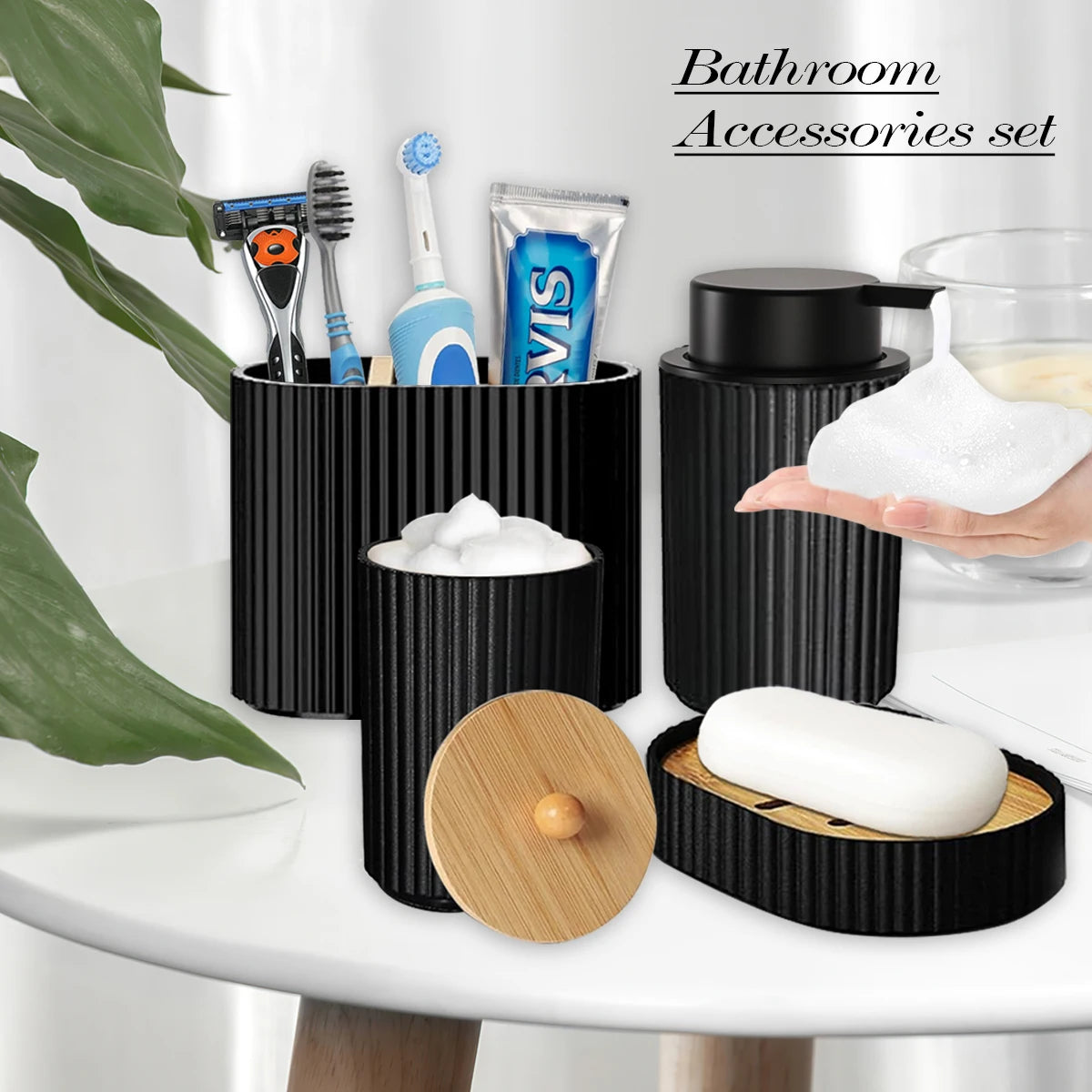 Conjunto de acessórios para banheiro