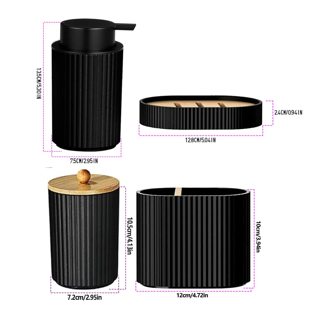 Conjunto de acessórios para banheiro