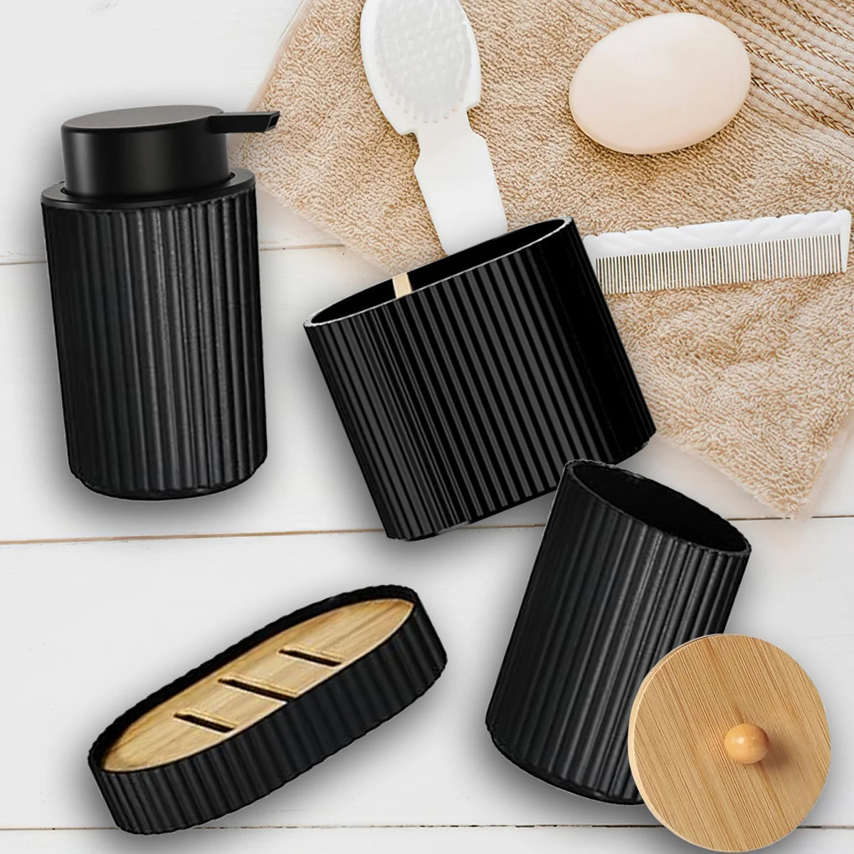 Conjunto de acessórios para banheiro