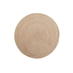 Estilo nórdico fio de algodão jantar placemat redondo ramie tecido copo esteira placa de isolamento térmico anti-queimadura antiderrapante coaster copo esteira