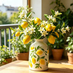 Vaso Limoni - Cerâmica Artesanal Limões Sicilianos