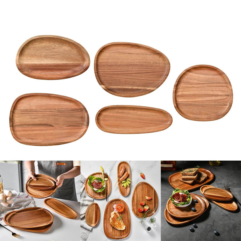 Pratos de Jantar em Madeira