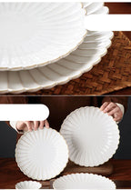 Conjunto de Prato  De Jantar Branco