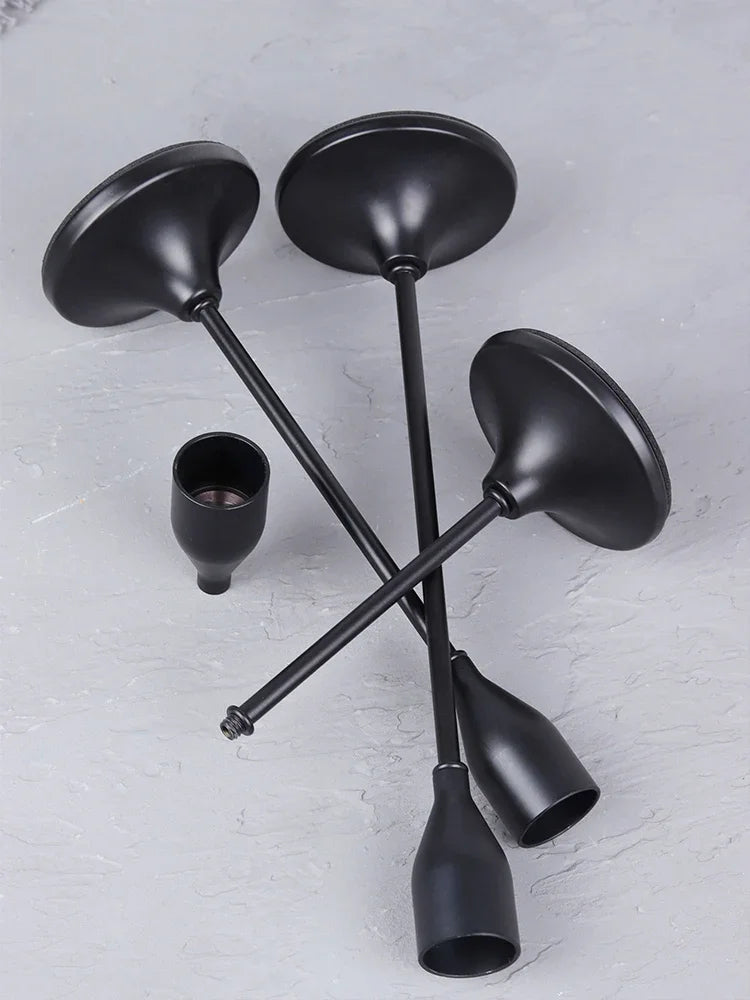 Castiçais de Velas em Metal Estilo Europeu