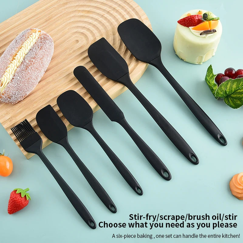 Conjunto de Utensílios de Silicone para Cozinha